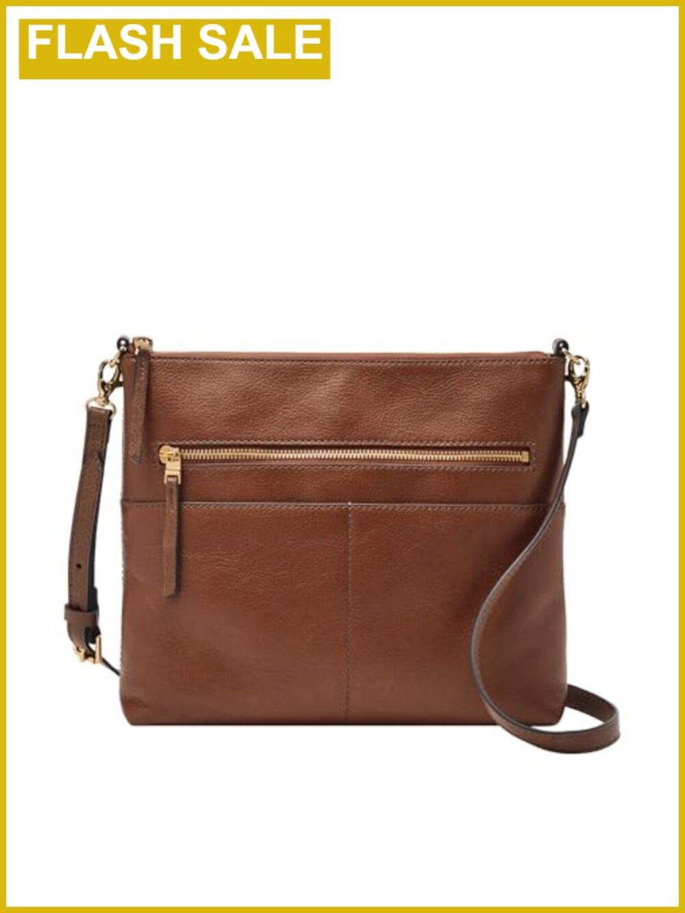 Fossil Harper Leather Small Flap Crossbody Purse Handbag for Women